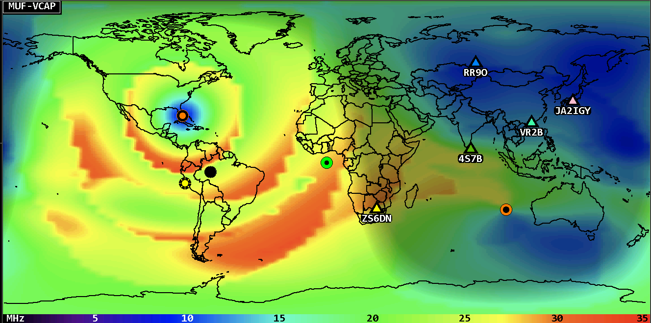 clearskyinstitute.com VOACAP MUF map