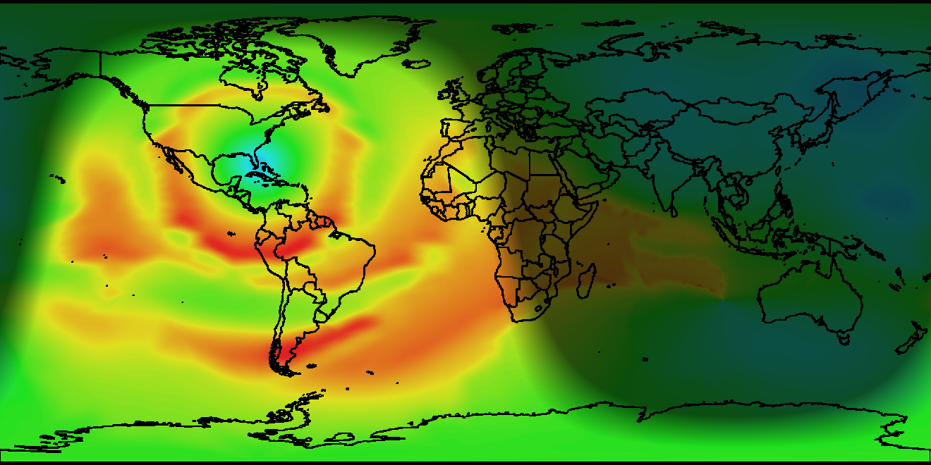 hamclock.com VOACAP MUF map